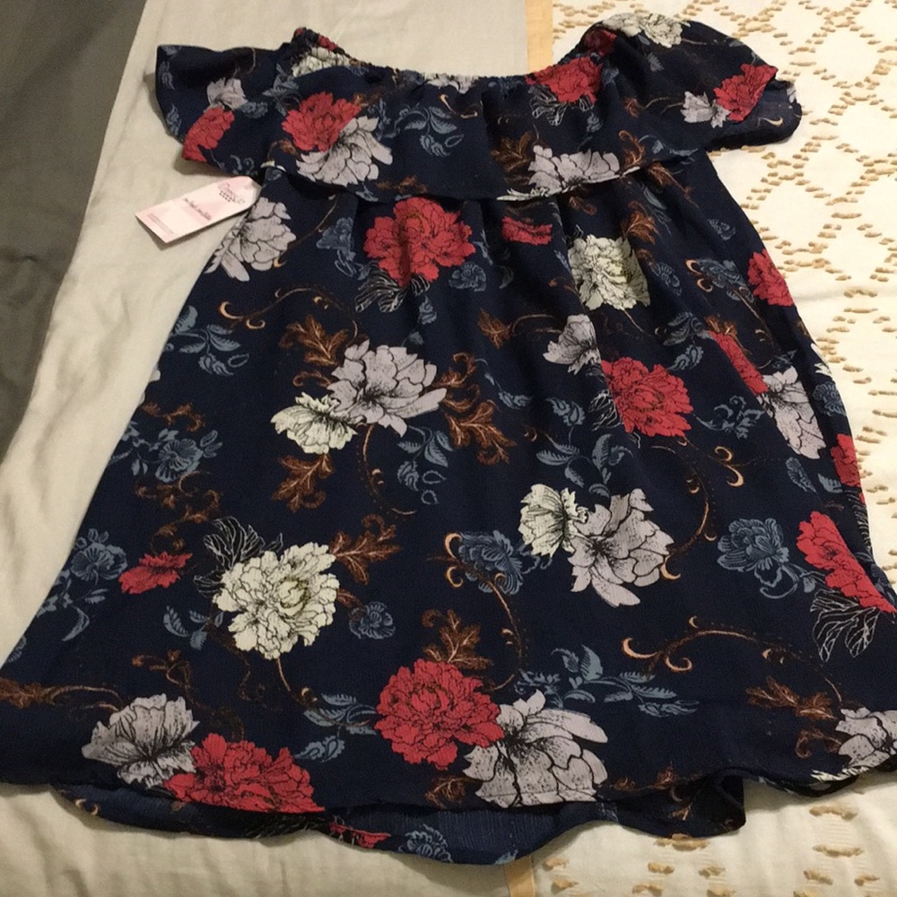 Floral pattern dress